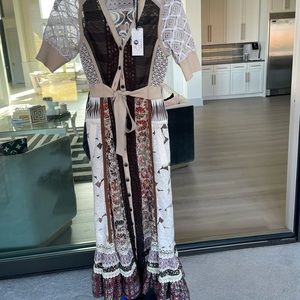 NWT Byron lars lace beauty mark lace dress 0